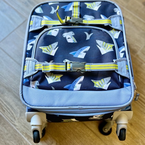 Pottery Barn Kids Other Pottery Barn Kids Navy Blue Tropical Sharks
